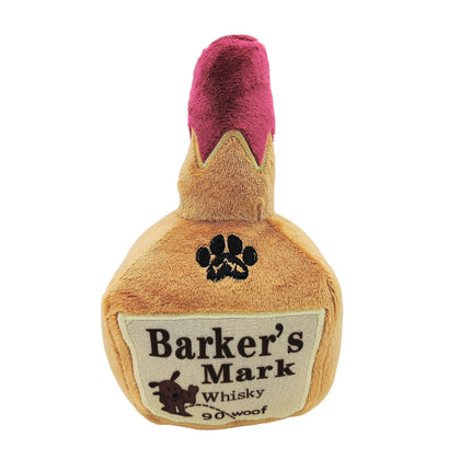 Dog Squeaky Toy Plush Wine Bottle Stuffed Chew Toy Sound Pet Play Supplies Use