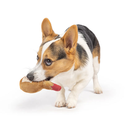 Dog Squeaky Toy Plush Wine Bottle Stuffed Chew Toy Sound Pet Play Supplies Use