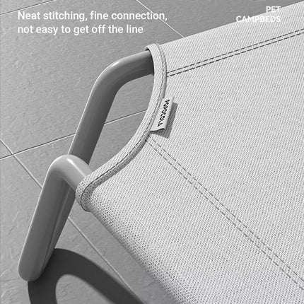 Pet Bed Breathable Summer Dog Cat Bed Elevated Off Ground Camp Sleeping Bed Mat