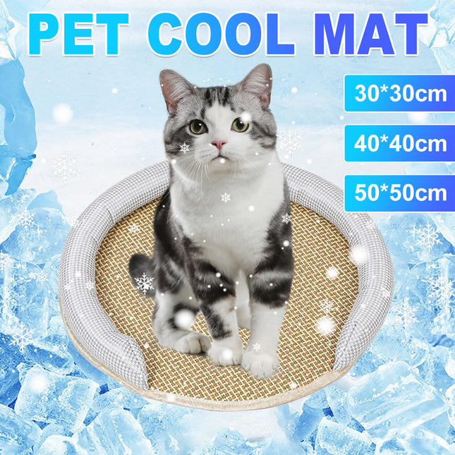 Summer Cat Mats For Cats Pets Cooling Pet Mat Soft Comfortable Puppy Kitten