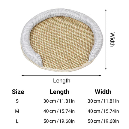 Summer Cat Mats For Cats Pets Cooling Pet Mat Soft Comfortable Puppy Kitten