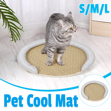 Summer Cat Mats For Cats Pets Cooling Pet Mat Soft Comfortable Puppy Kitten