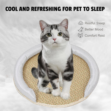 Summer Cat Mats For Cats Pets Cooling Pet Mat Soft Comfortable Puppy Kitten