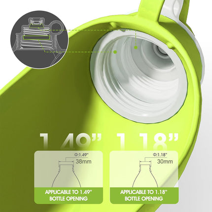 Pet Water Bottle 580ml Portable Outdoor Dog Cat Drinking Cup Travel Feeder