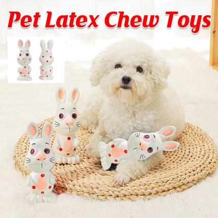 Latex Pet Dog Toy Squeaky Chew Sound Toy Durable Interactive Puppy Training Toy