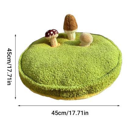 Pet Mat Cat Dog Bed Plush Toy Round Nest Soft Four Seasons Universal Cushion