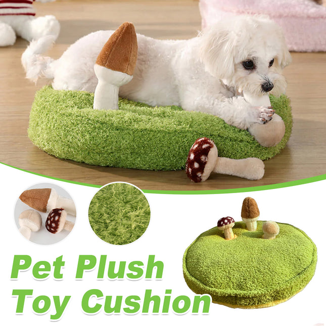 Pet Mat Cat Dog Bed Plush Toy Round Nest Soft Four Seasons Universal Cushion