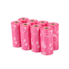 8 Rolls Pet Poop Bag Garbage Bags Biodegradable Leakproof Tear-Resistant Use