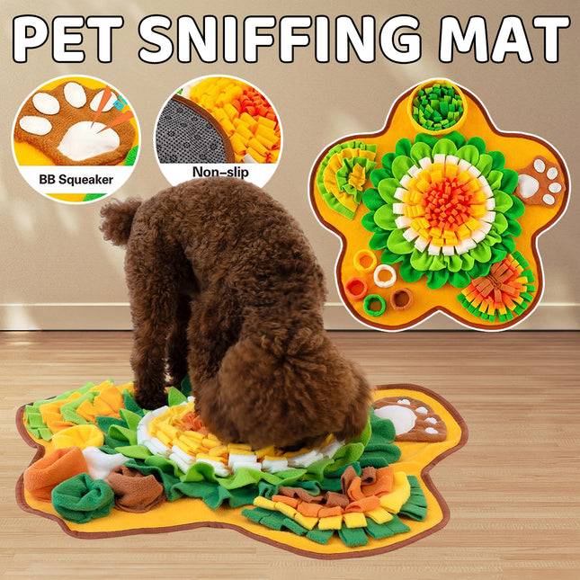 Sniff Pad Dog Energy Consuming Pet Leak Puzzle Toy Hide Snacks Relieve Boredom