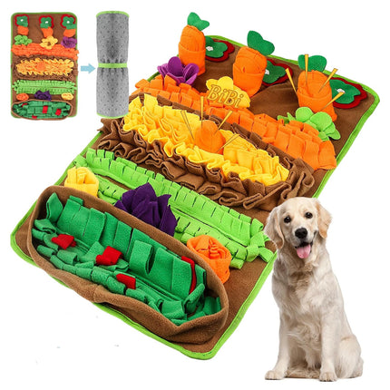 Pet Snuffle Mat Dog Hiding Toy Washable Interactive Puzzle Mat Boredom Relief