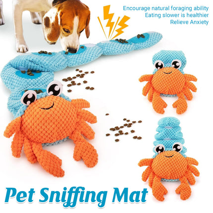 Foldable Pet Sniffing Mat Non Slip Fabric Anti Tear Durable for Dog Cat Training