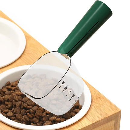 Pet Food Measuring Cup Dog Cat Feeding Spoon Home Pet Daily Use Easy Clean