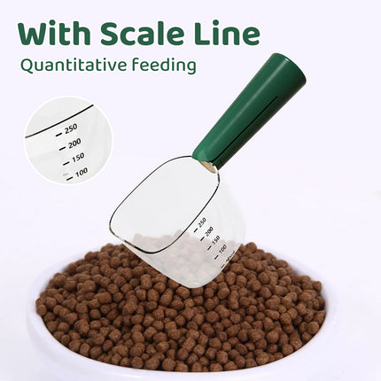 Pet Food Measuring Cup Dog Cat Feeding Spoon Home Pet Daily Use Easy Clean