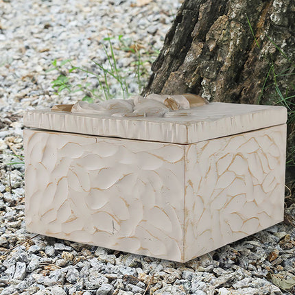 Resin Animal Pet Urn For Dogs Cats Moistureproof Memorial Storage For Pet Ashes