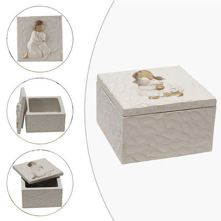 Resin Animal Pet Urn For Dogs Cats Moistureproof Memorial Storage For Pet Ashes