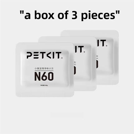 Pet Deodorizer Cube Refill 3PCS Compatible with PETKIT N60 for Cat Litter Box