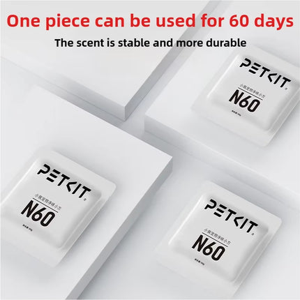 Pet Deodorizer Cube Refill 3PCS Compatible with PETKIT N60 for Cat Litter Box