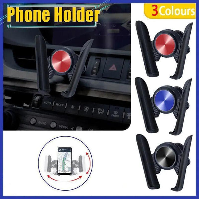 Phone Holder Car Gravity Cradle Dashboard Gravity & Air Outlet Bracket AU STOCK - Aimall