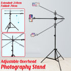 Floor Standing Phone Overhead Photograph Tripod Adjustable Stable 360 Rotate