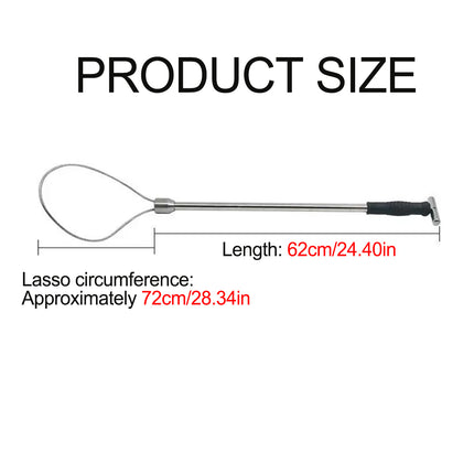 Stainless Steel Telescopic Pig Sheathing Pig Grabber Livestock Farm Tool for Pig