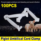 Piglet Umbilical Cord Clips Umbilical Cord Protectors Farm Use Supplies 100pcs