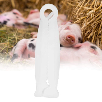 Piglet Umbilical Cord Clips Umbilical Cord Protectors Farm Use Supplies 100pcs