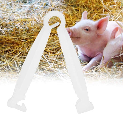 Piglet Umbilical Cord Clips Umbilical Cord Protectors Farm Use Supplies 100pcs