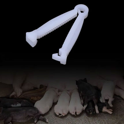Piglet Umbilical Cord Clips Umbilical Cord Protectors Farm Use Supplies 100pcs