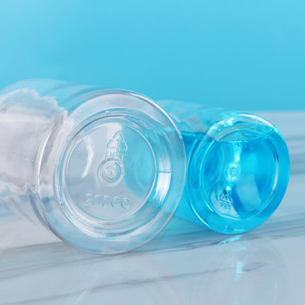 100 Pcs Clear Plastic Bottle with Lid 15 20 30ml for Pills Powder Craft Beads