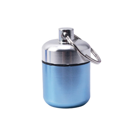 6Pcs Mini Sealed Metal Aluminum Tin Small Item Storage Jar Container Box Use