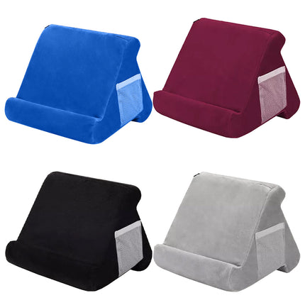 Multi Angle Soft Pillow Tablet Stand Holder Reading Cushion for Phone Phablet