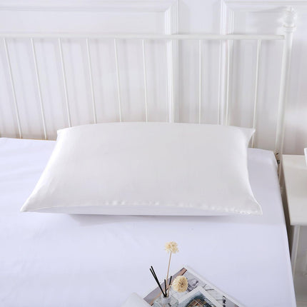 Silk Envelope Pillowcase Soft Satin Protective Cover for Bed Sleep Comfort