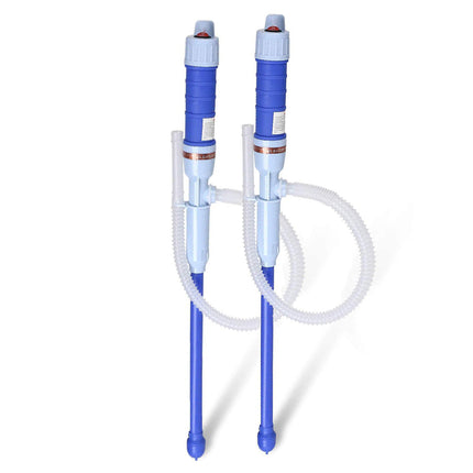 2X Oil Water Battery Liquid Transfer Hand Pipe Pump Fishbowl Electric Siphon