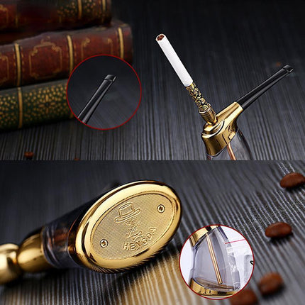 Mini Water Tobacco Smoking Pipe Filtered Tobacco Smoke Hookah Shisha Nargila Z - Aimall