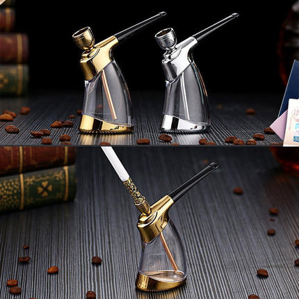 Mini Water Tobacco Smoking Pipe Filtered Tobacco Smoke Hookah Shisha Nargila Z - Aimall