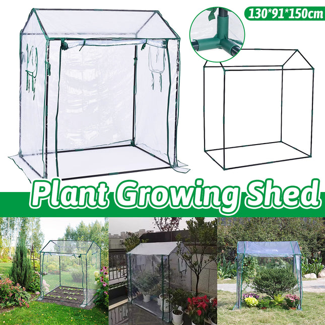 Plant Greenhouse Cover Clear Gardening Shelter Rainproof Tent Flower Shed House
