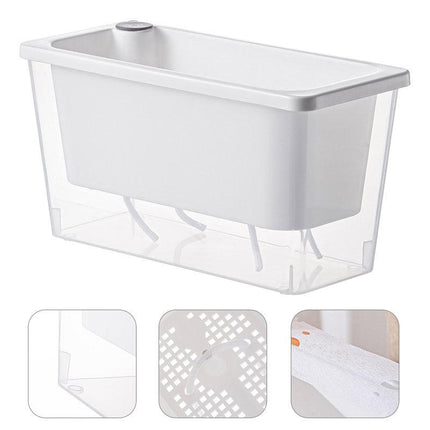 Balcony Vegetable Pot Planter Lazy Self Priming Flower Pot for Indoor Gardening