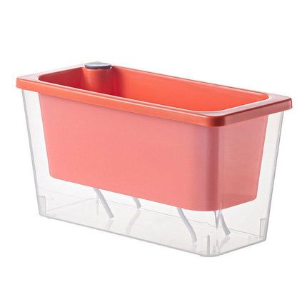 Balcony Vegetable Pot Planter Lazy Self Priming Flower Pot for Indoor Gardening
