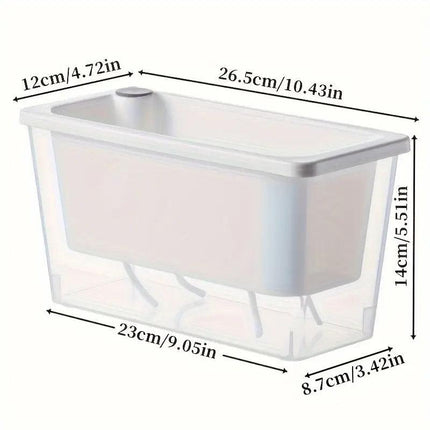 Balcony Vegetable Pot Planter Lazy Self Priming Flower Pot for Indoor Gardening