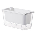 Balcony Vegetable Pot Planter Lazy Self Priming Flower Pot for Indoor Gardening