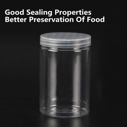 150PCS Thickened Clear Food-Grade Airtight Container with Lids Leak Proof