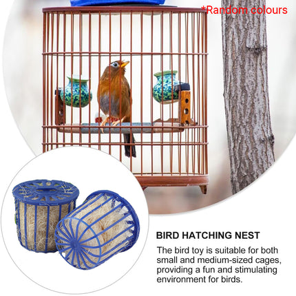 Multifunctional Bird Nest Durable Space Saving Nest for Small Medium Parakeets