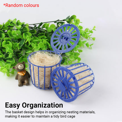 Multifunctional Bird Nest Durable Space Saving Nest for Small Medium Parakeets