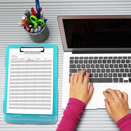 Multi Functional Clipboard Document Box Office Organizer Waterproof Durable