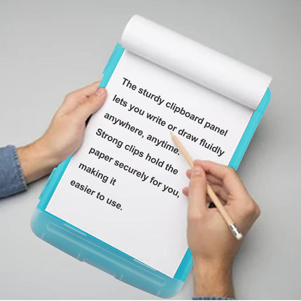 Multi Functional Clipboard Document Box Office Organizer Waterproof Durable