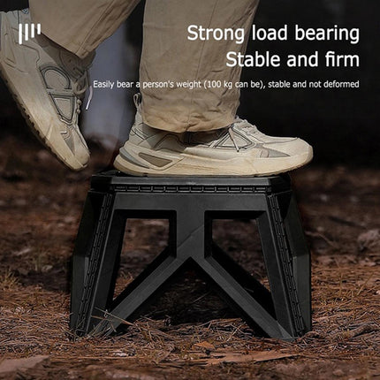 Foldable Stool Portable Fishing Stool Compact Folding Small Bench Outdoor Seat