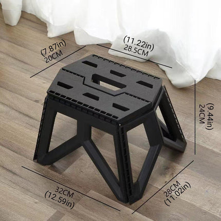 Foldable Stool Portable Fishing Stool Compact Folding Small Bench Outdoor Seat