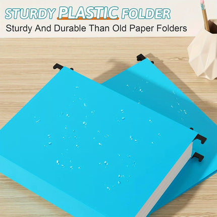 6PCS Hanger Clip Suspension File Folders Durable Plastic For Document Paper Use