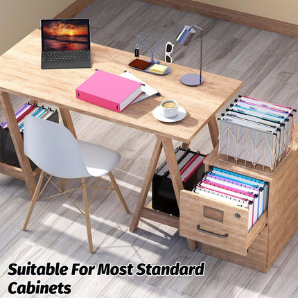 6PCS Hanger Clip Suspension File Folders Durable Plastic For Document Paper Use