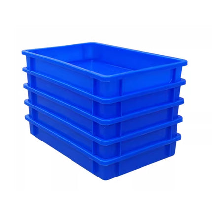 6PCS Stackable Plastic Freezer Food Containers Durable Kitchen Storage Box